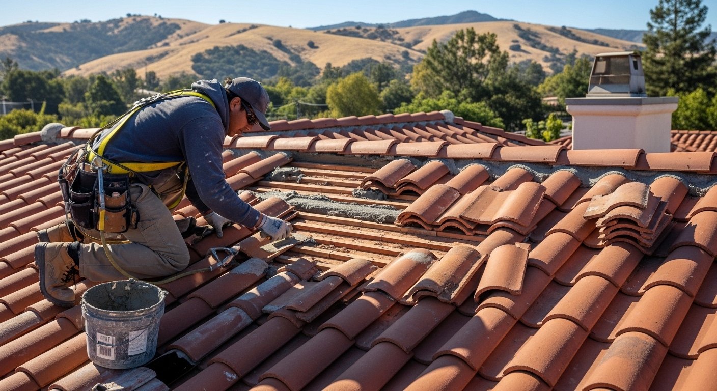Santa Maria roofing project photo