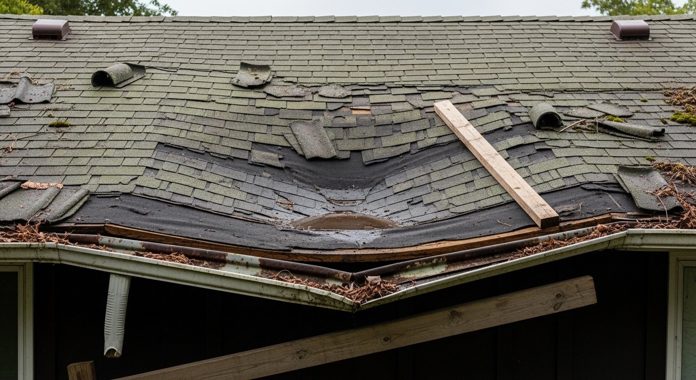 Roof Sagging in Sections in Santa Maria, CA